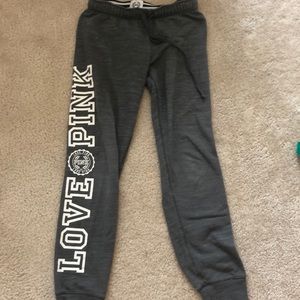NWOT Victoria’s secret pink sweatpants
